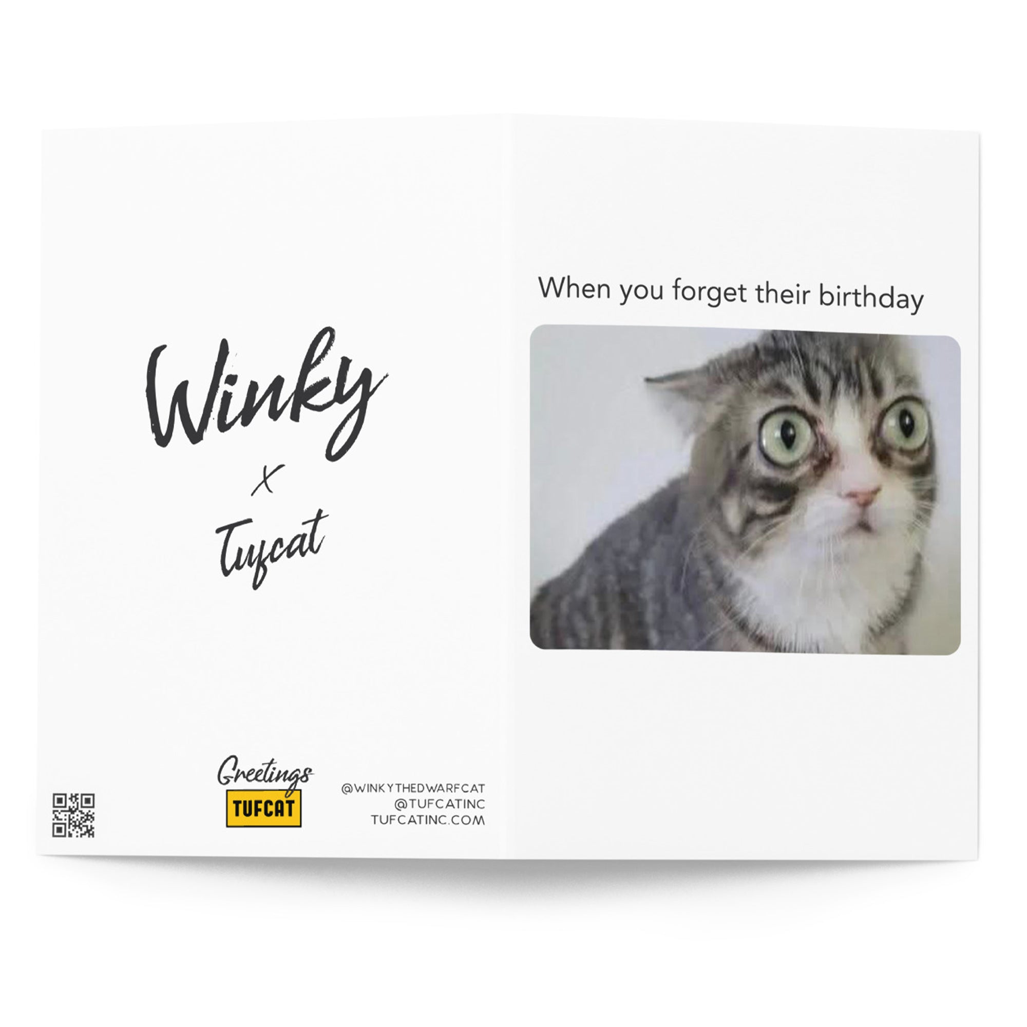 Winky Meme Birthday Card