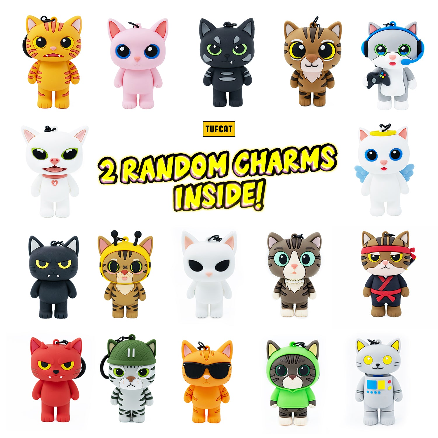 Pocket Paws Mystery Duo (Two Random Charms)