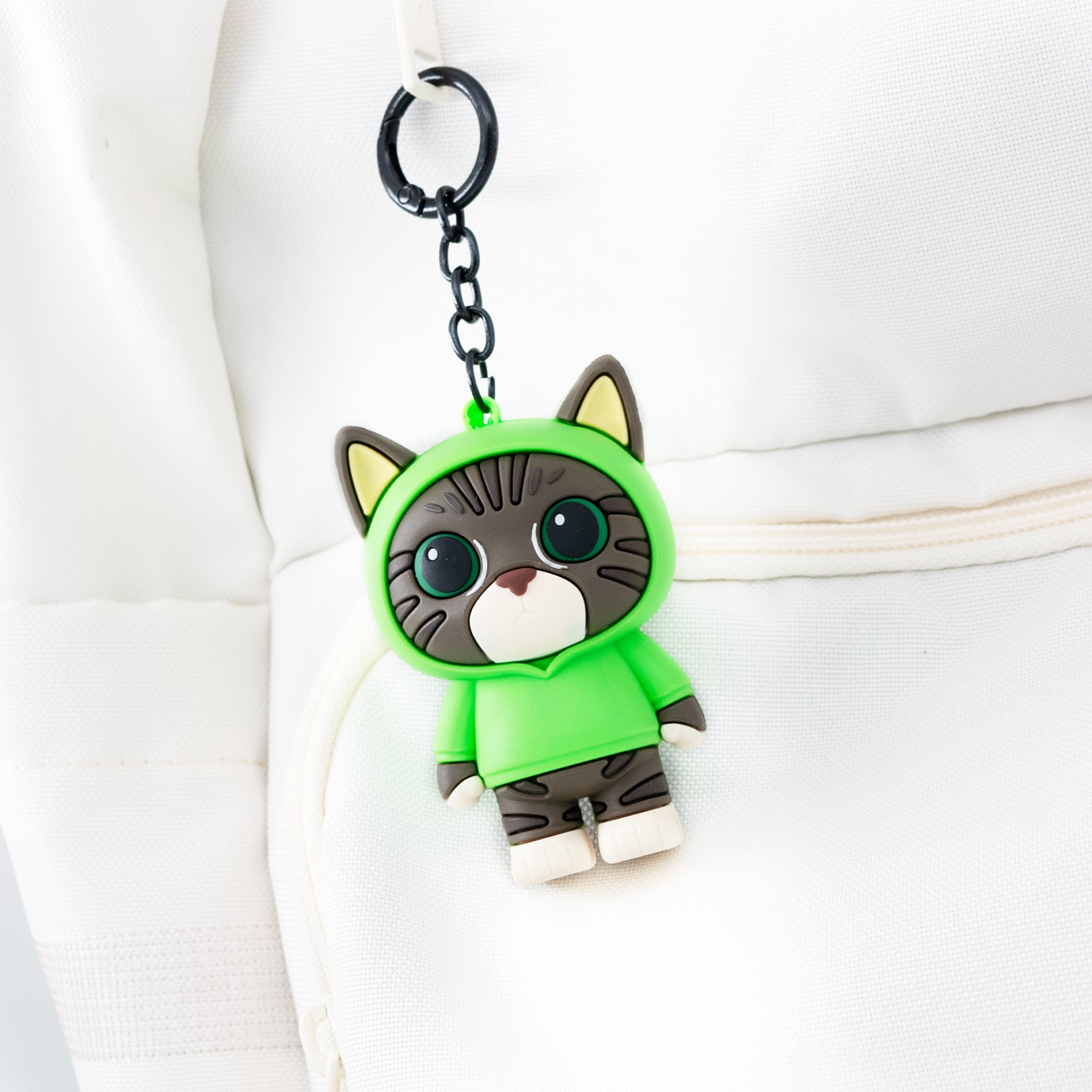 Ethel Spinning Cat Charm