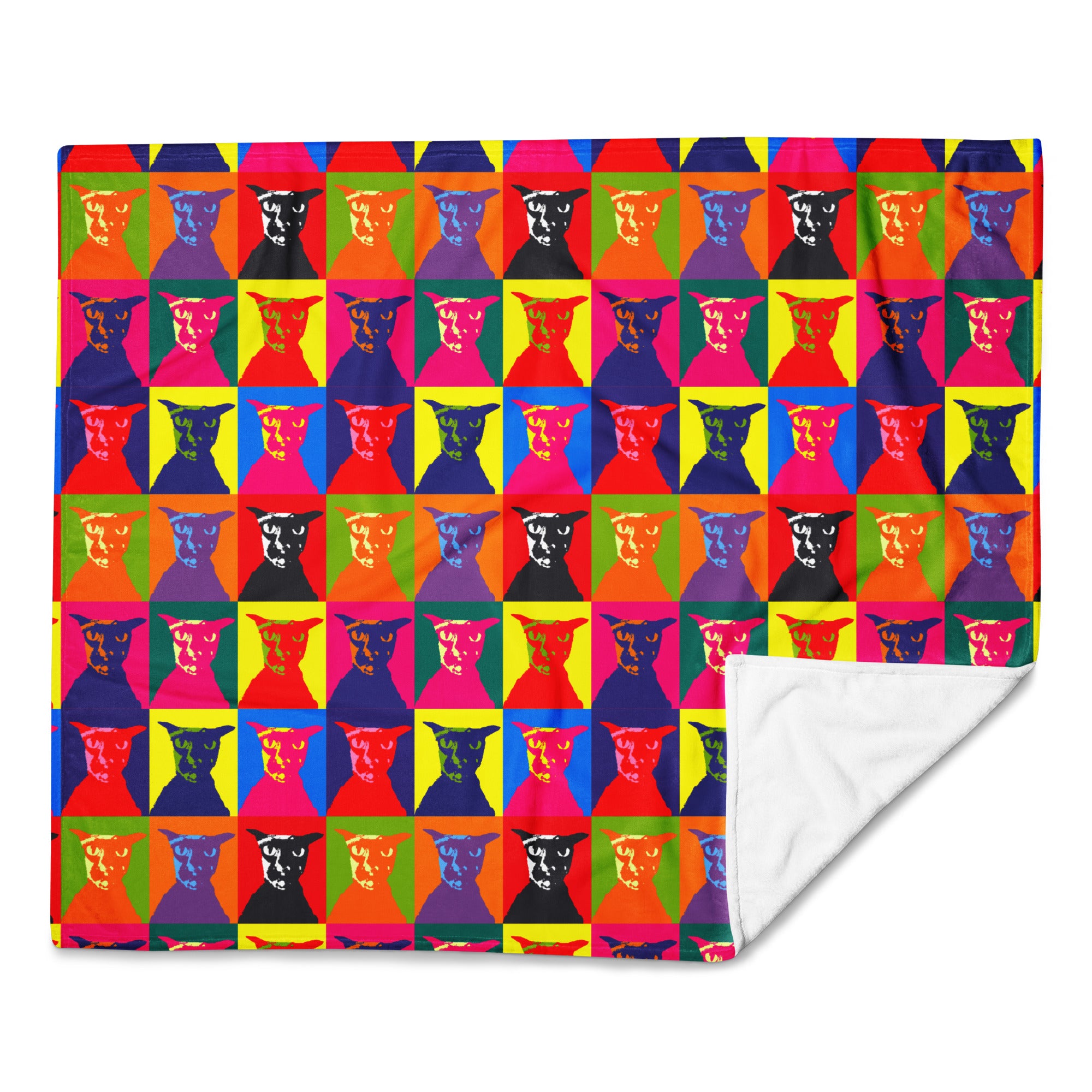 Larry Squares Throw Blanket