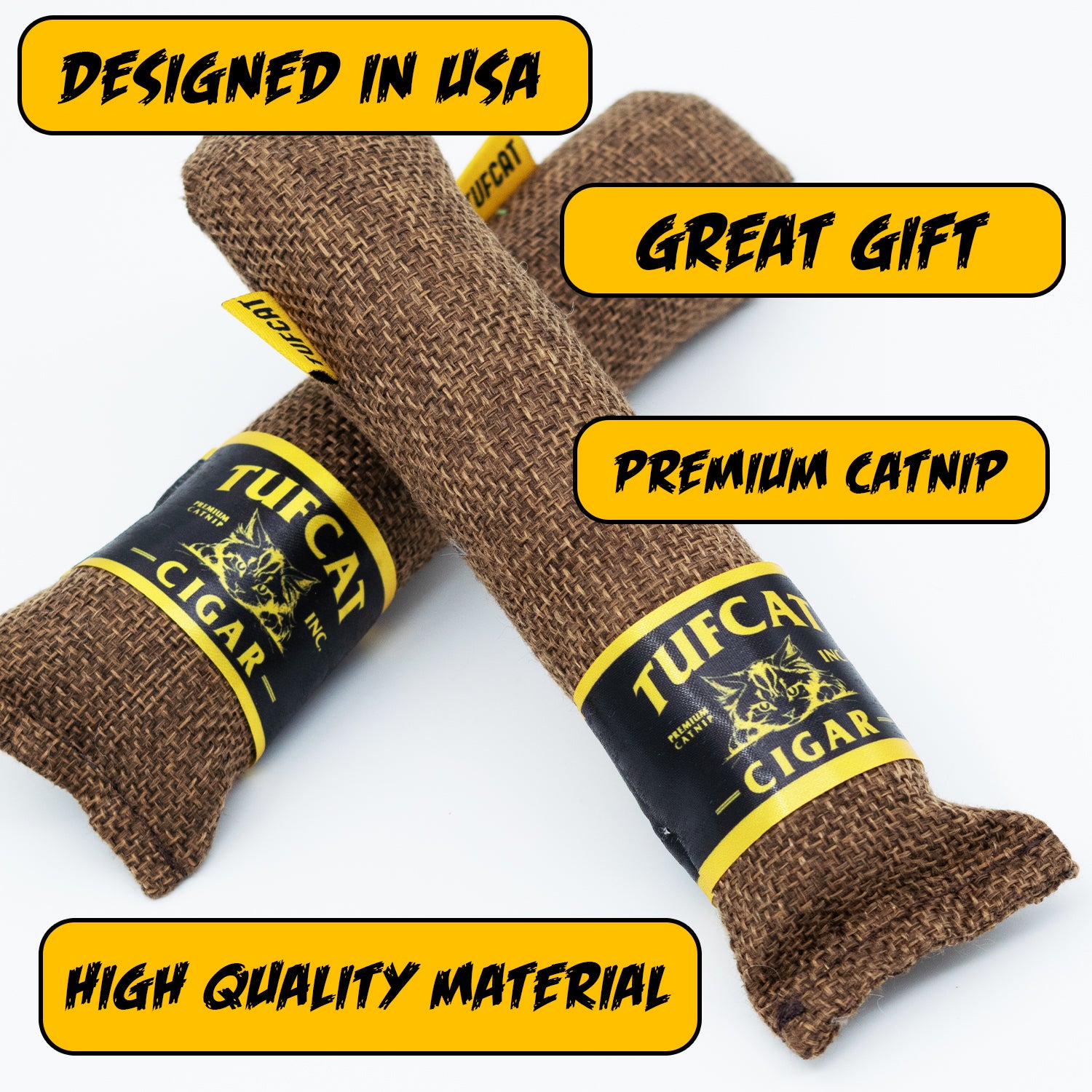 Catnip TNT + Grenade + Cigar Toy Value 3-Pack