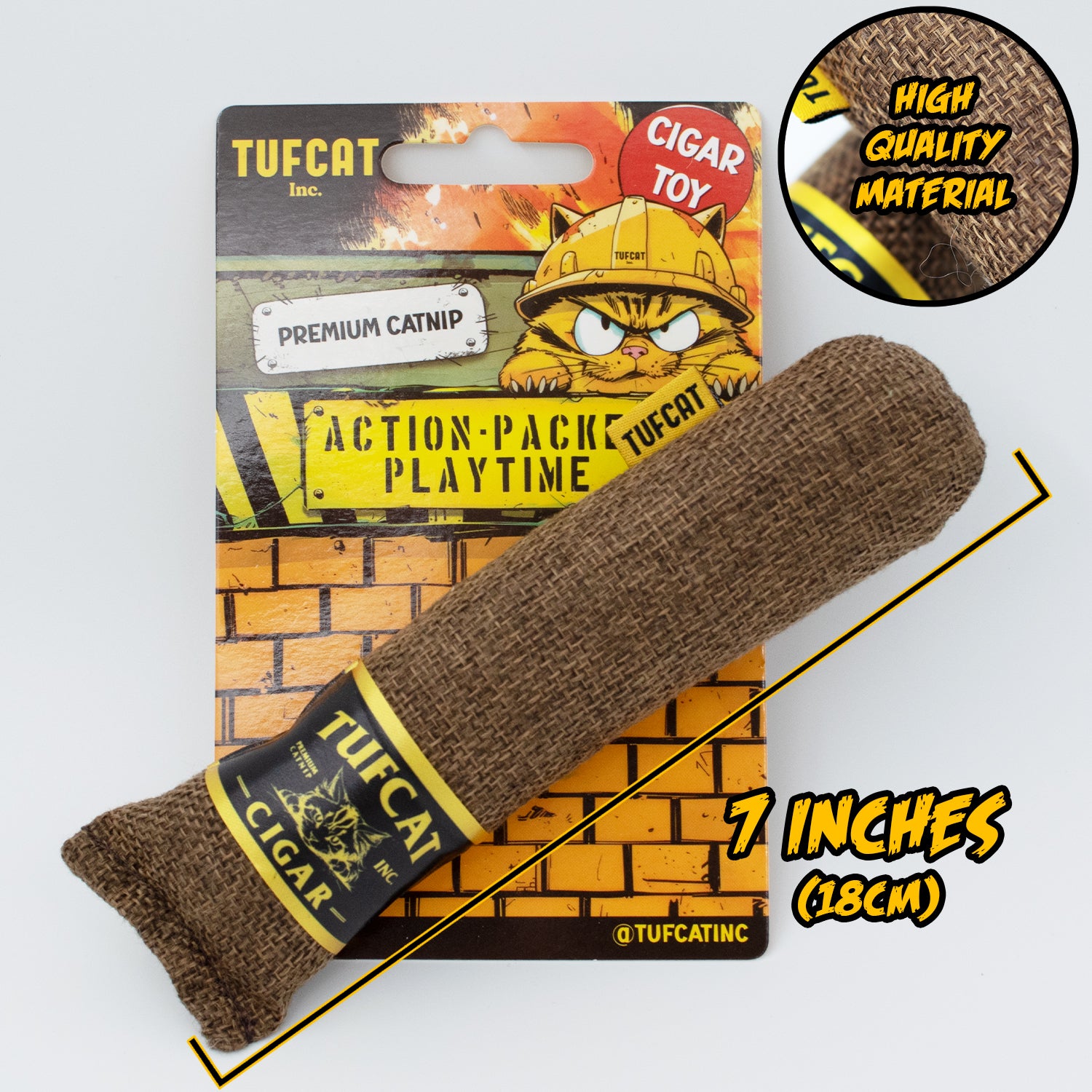 Cigar Catnip Toy