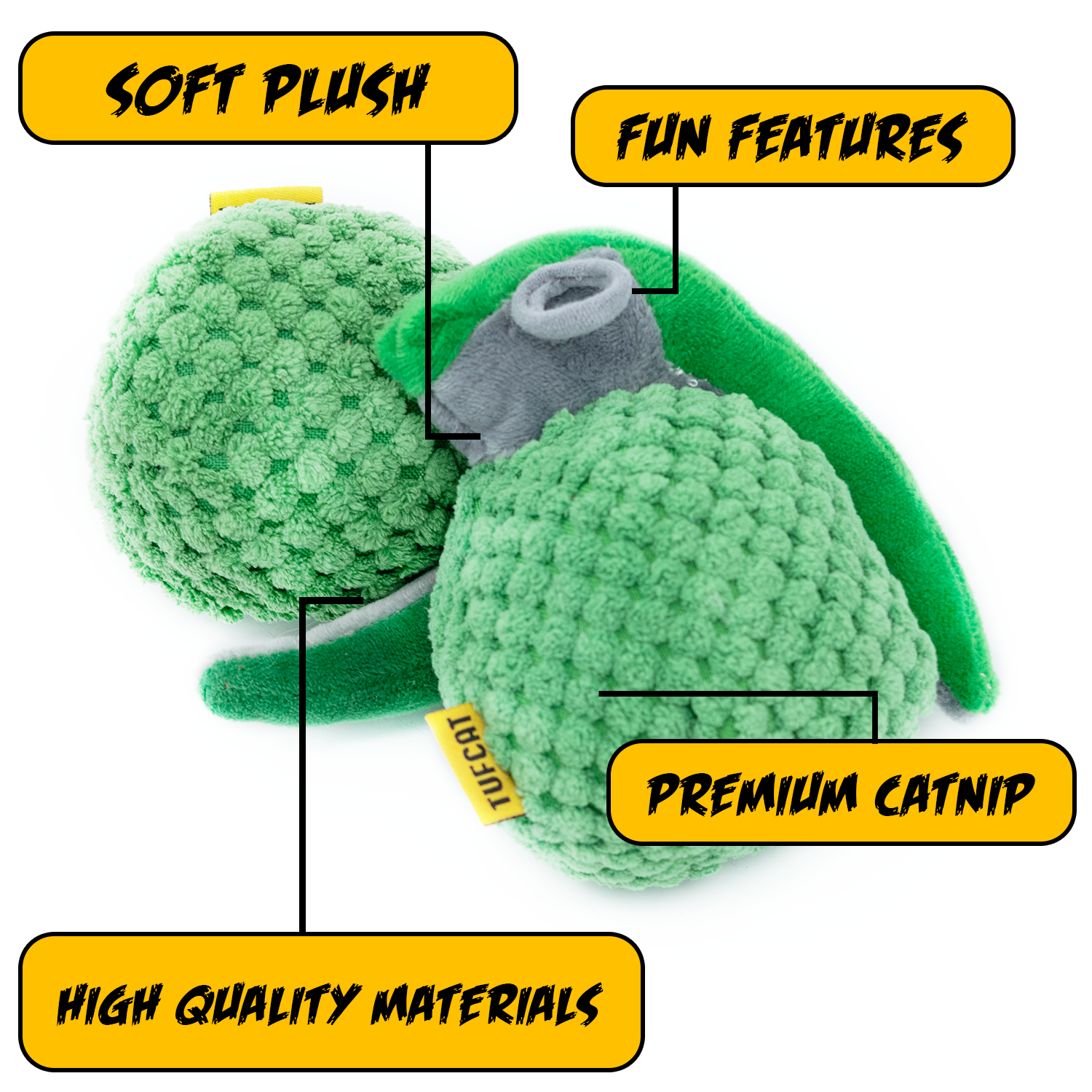Grenade Catnip Toy