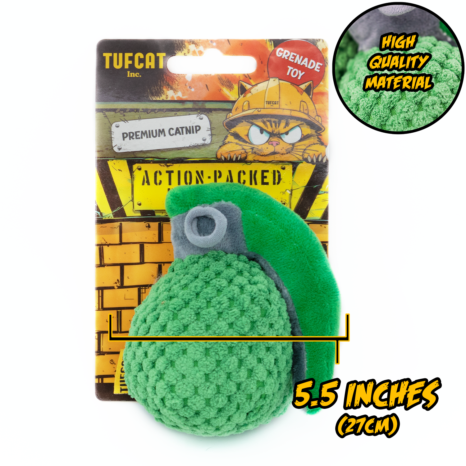 Grenade Catnip Toy