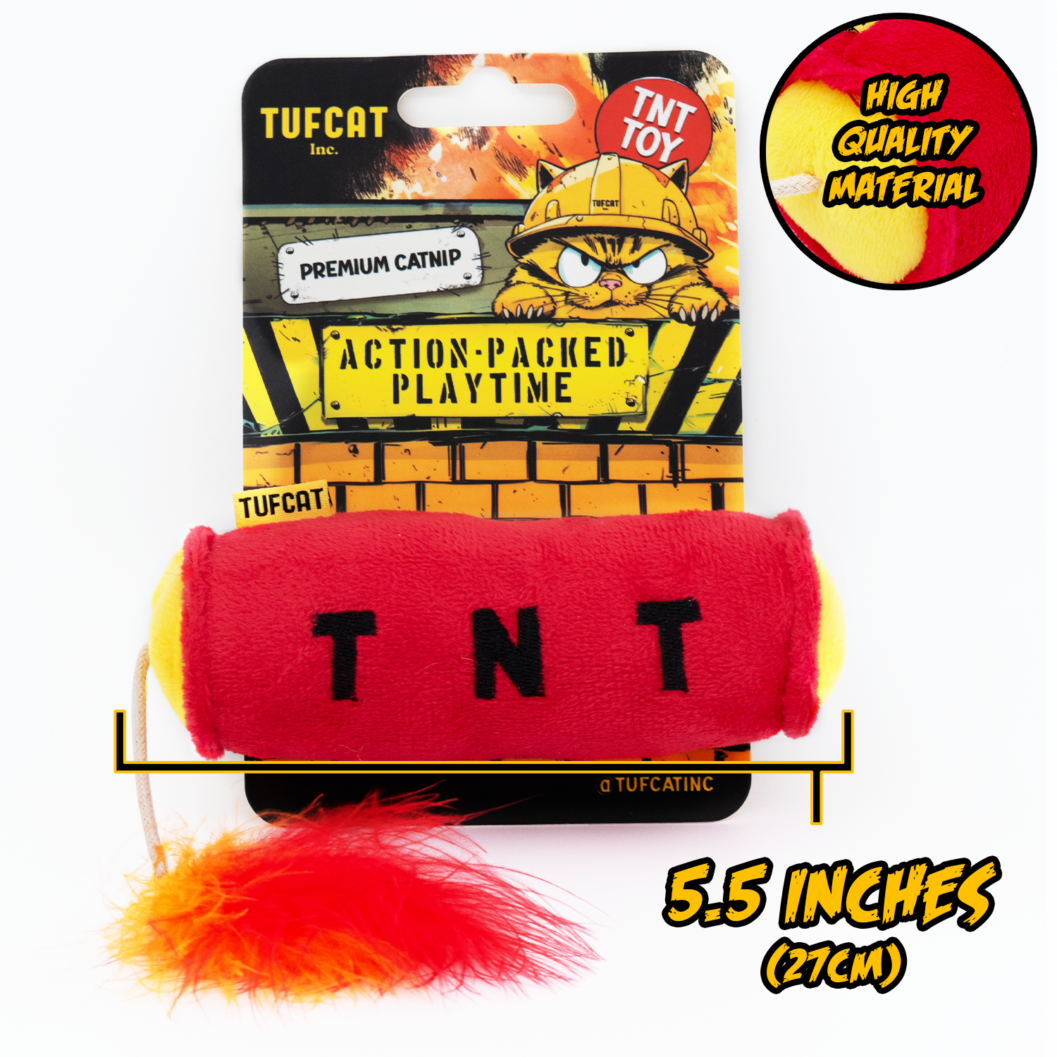 TNT Catnip Toy